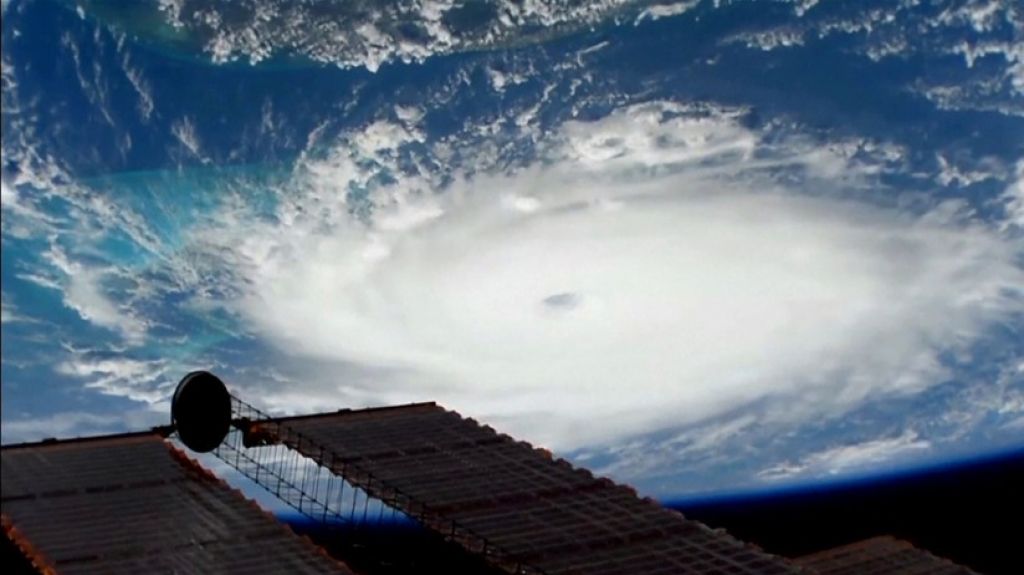  VIDEO: Captan desde la EEI al "catastr&oacute;fico" hurac&aacute;n Dorian de categor&iacute;a 5 a su paso por las Bahamas 