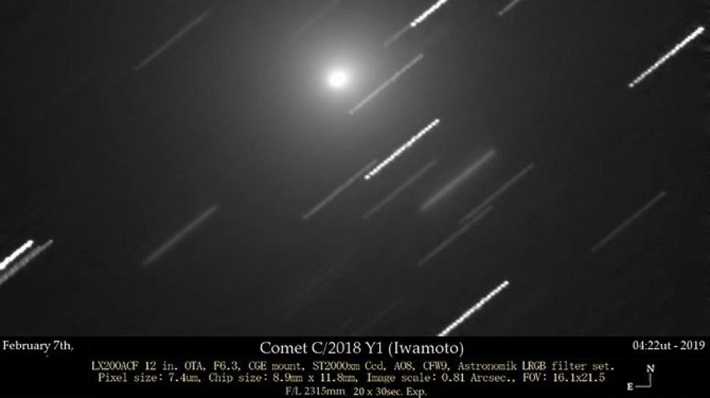  Observan un cometa que no regresa hasta el año 3,390 