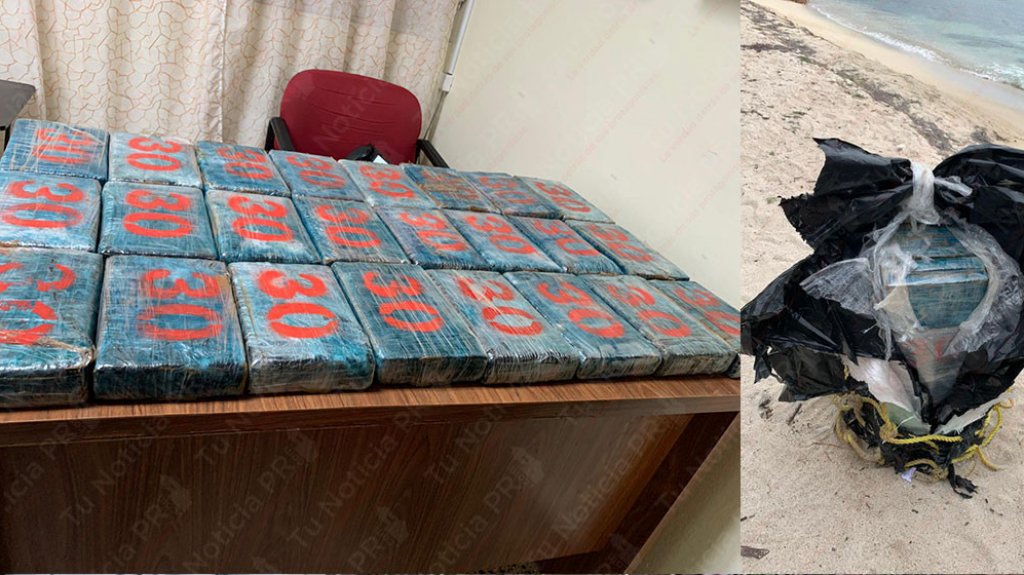  Encontraron una bolsa en la playa de Gu&aacute;nica, eran mas de 20 kilos de coca&iacute;na 