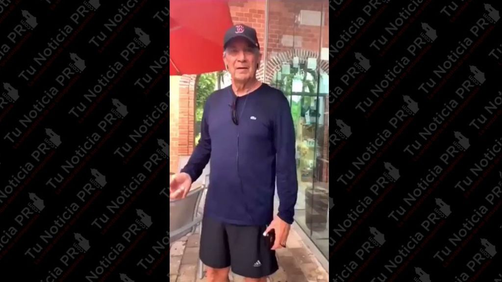  Video: Agitado exgobernador Rossell&oacute; luego que ciudadana lo confrontara 