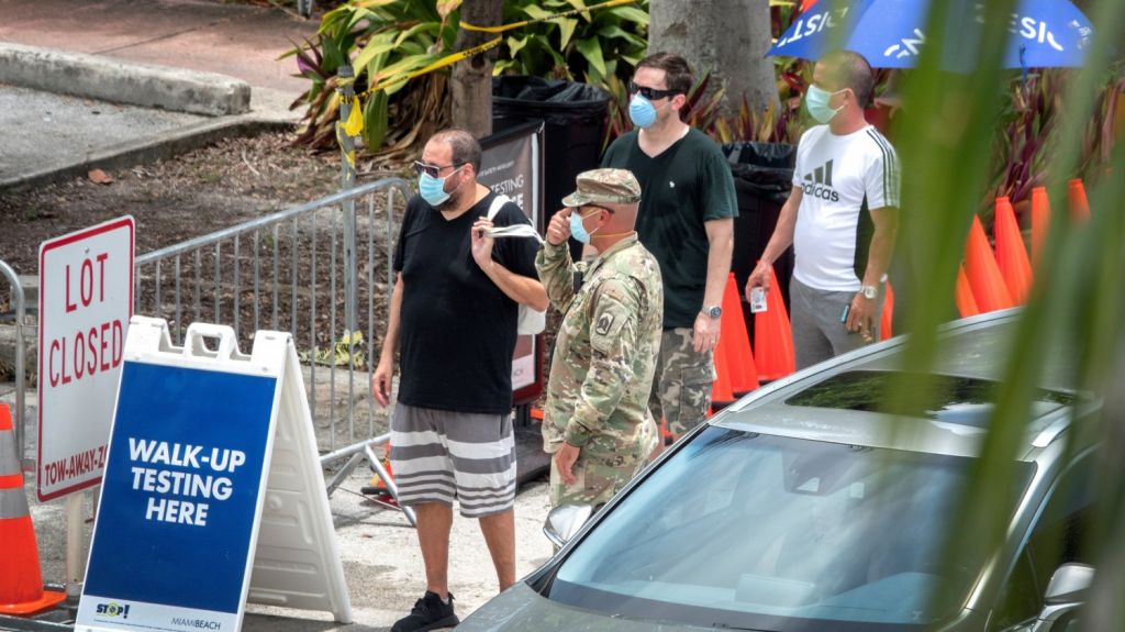  Florida registra 6.336 casos de COVID-19 bajo la amenaza de colapso sanitario 