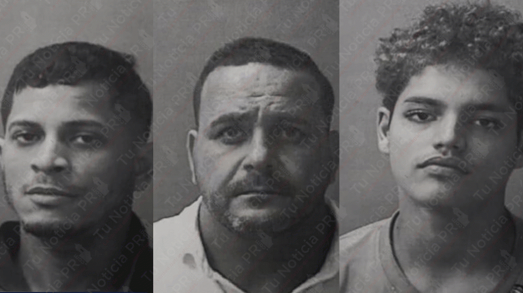  Radican cargos a 3 hombres por varios delitos 