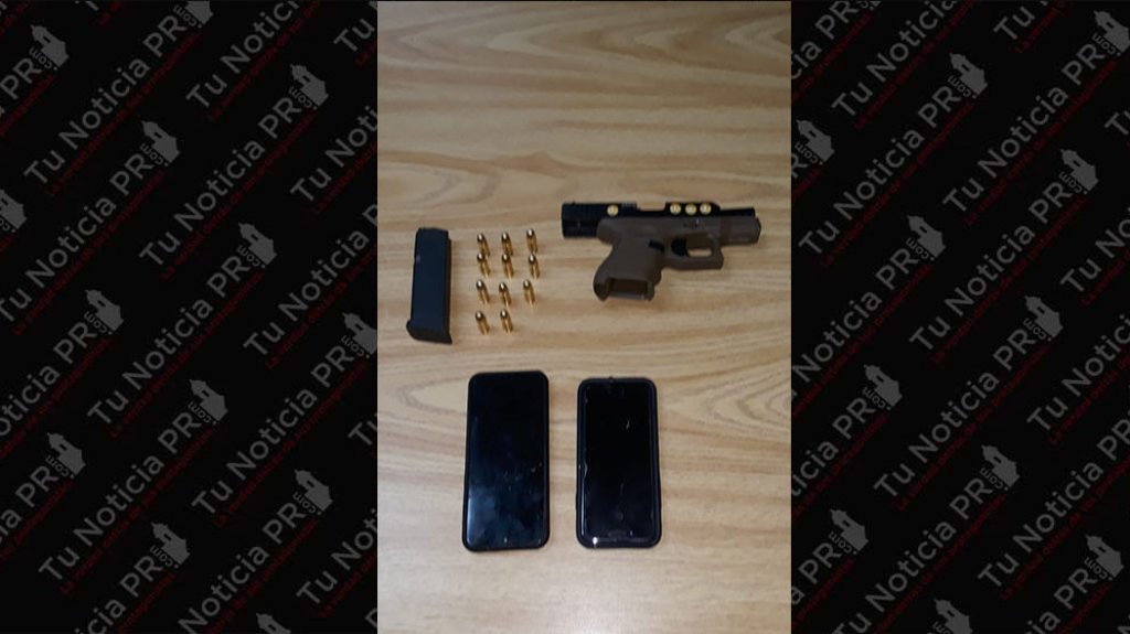  Dos arrestados con un arma de fuego en Ponce 