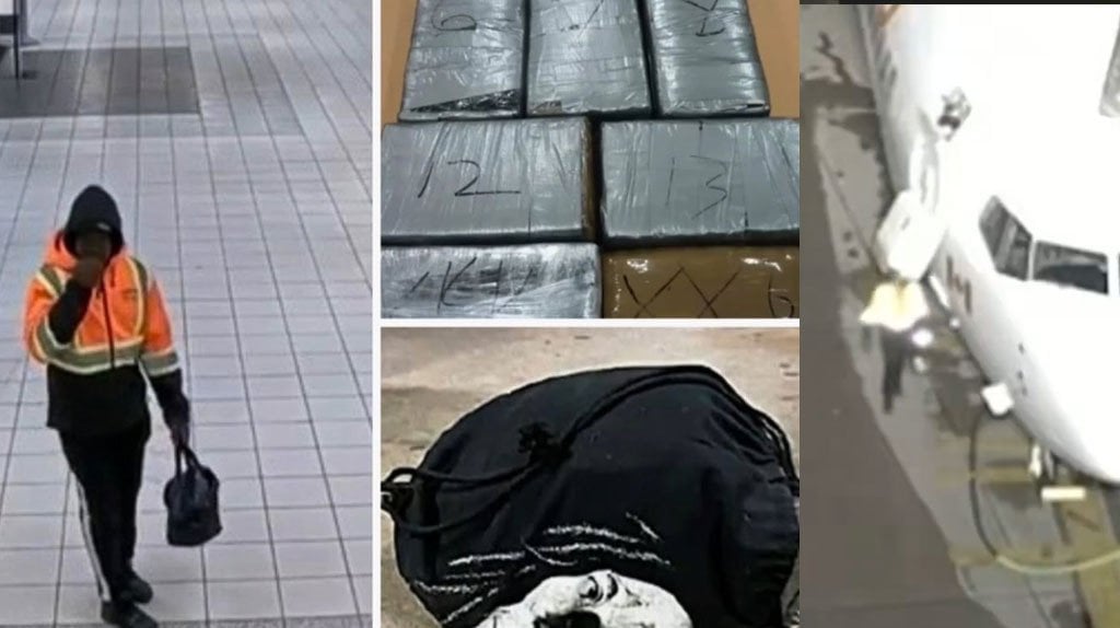  Video: Persecuci&oacute;n en aeropuerto termina con arresto de empleado por tr&aacute;fico de drogas en Toronto 