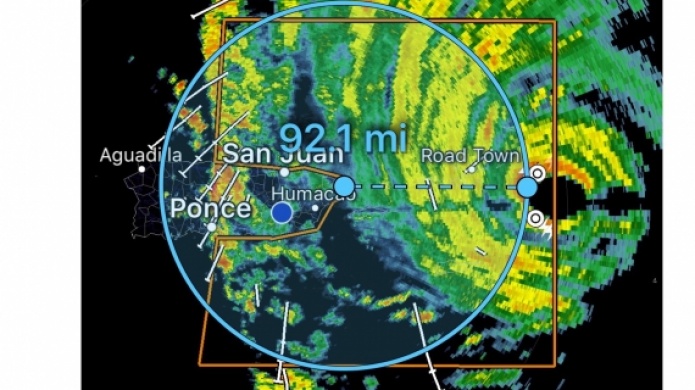 [ActualizaciÃ³n 11:00 AM] Radar de Puerto Rico ya detecta el ojo del huracÃ¡n Irma.