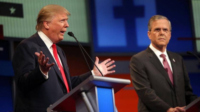 Precandidatos republicanos se alistan para atacar a Trump en debate