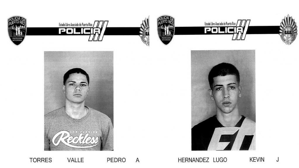  Fichados dos j&oacute;venes que fueron detenidos en Arecibo por tintes en el auto y le ocuparon una pistola y marihuana 