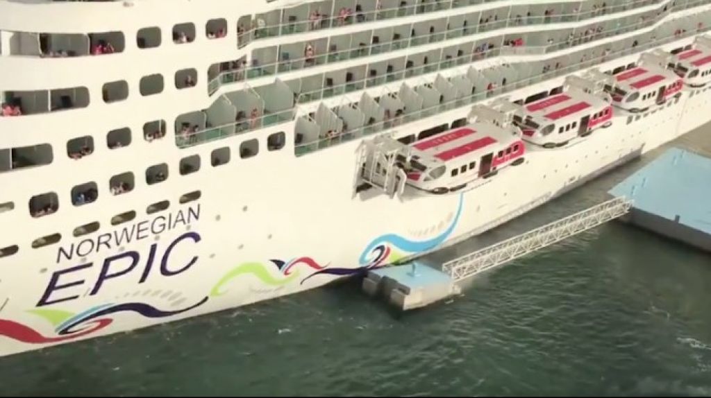  Reportan una persona muerta en crucero Norwegian Epic que lleg&oacute; hoy a San Juan 