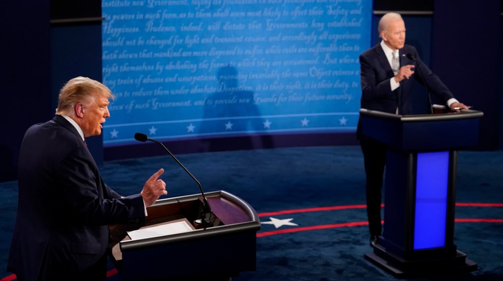  Trump critica a Biden por llevar mascarilla todo el tiempo 