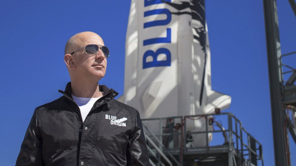 Pagan 28 millones de d&oacute;lares por viajar al espacio junto a Jeff Bezos 
