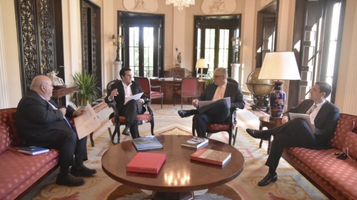 Gobernador se reÃºne con presidentes de la CÃ¡mara y Senado para discutir agenda legislativa