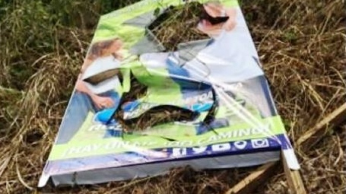 Arde campaÃ±a en Toa Alta: encuentran decenas de rÃ³tulos quemados