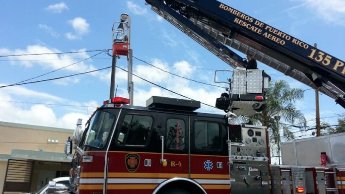 BOMBEROS REALIZAN SEGUNDO RESCATE AEREO EN MENOS DE 24 HORAS 
 
