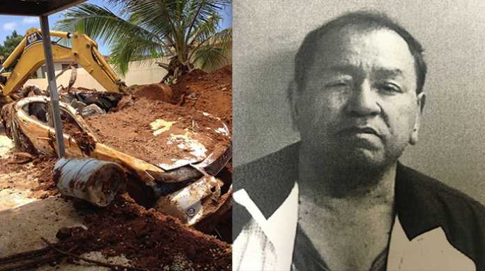 "Fichaoo" hombre que enterrÃ³ su Lexus en Aguadilla para cobrar el seguro 