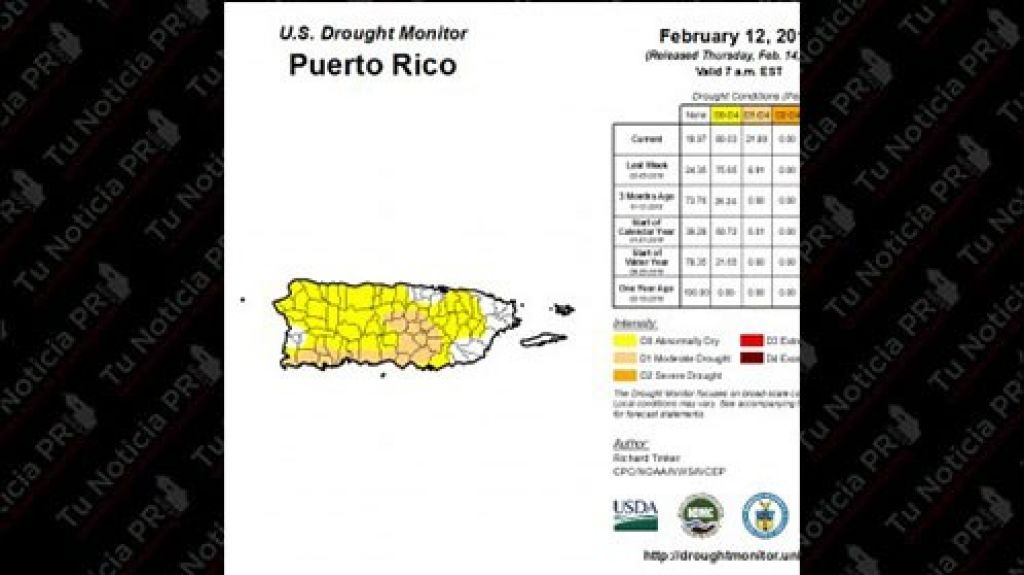  Sequ&iacute;a moderada arropa pueblos del sur, suroeste y centro de la isla 