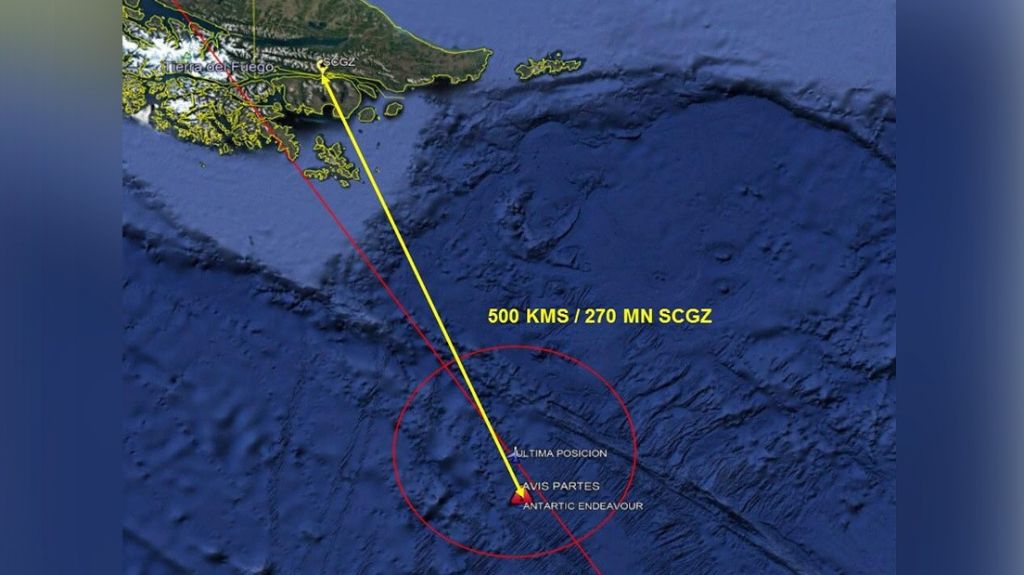  Hallan restos humanos en la zona donde se buscaba el avi&oacute;n militar chileno siniestrado 