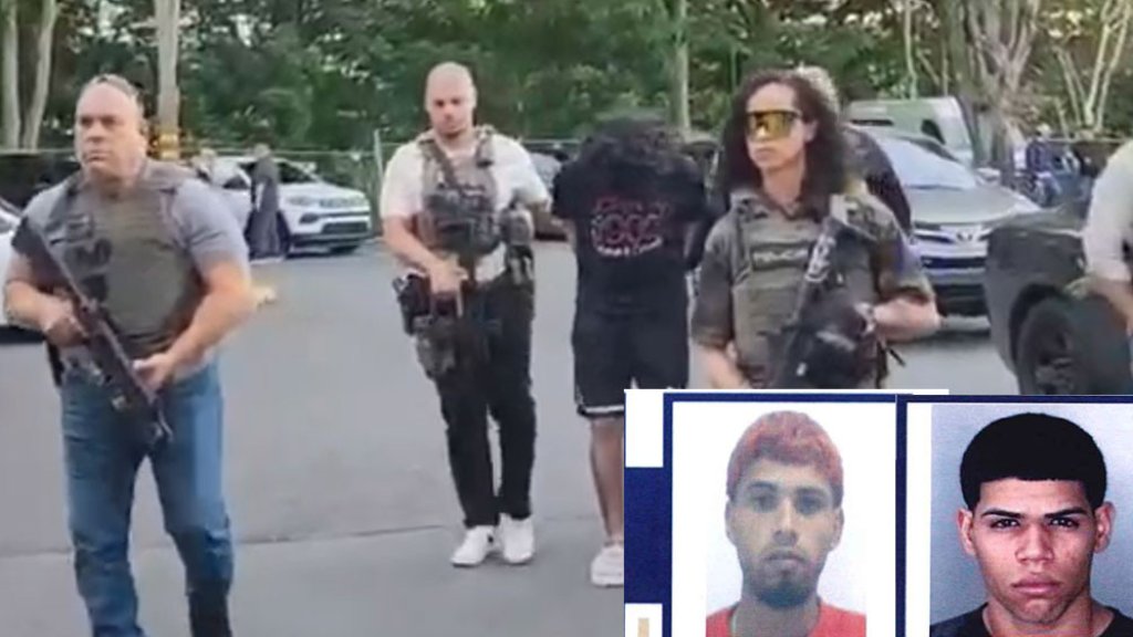  Video del momento en que arrestan a Padre e Hijastros, dos de Los Mas Buscados en San Juan 