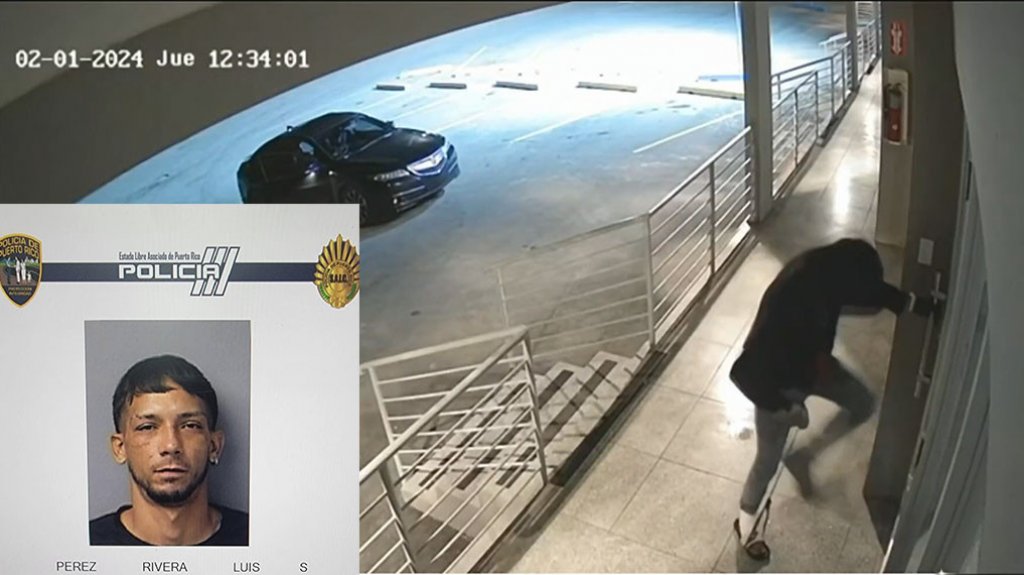  Video: Escaló un negocio, andaba en carro robado por “carjacking”, disparó a policías y tomó una familia de rehén en Arecibo 