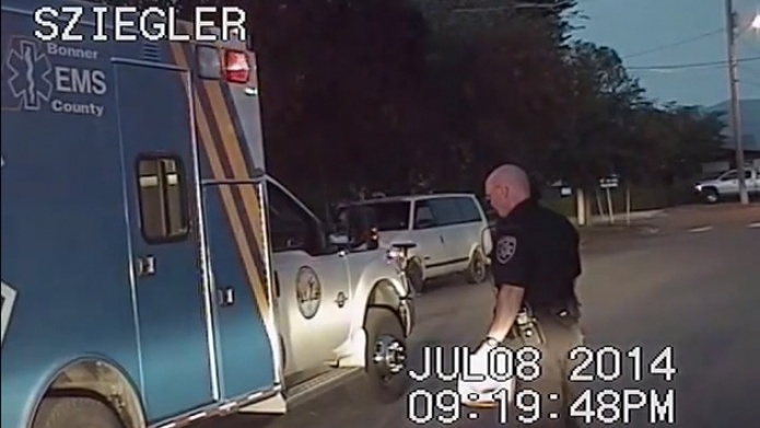 Fuerte video: PolicÃ­as matan a tiros a una enferma mental en EE.UU.