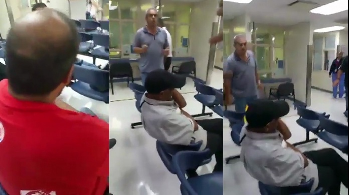 Video: Mujer formo un escÃ¡ndalo en hospital Ashford de Condado, porque querÃ­a cargar su celular 