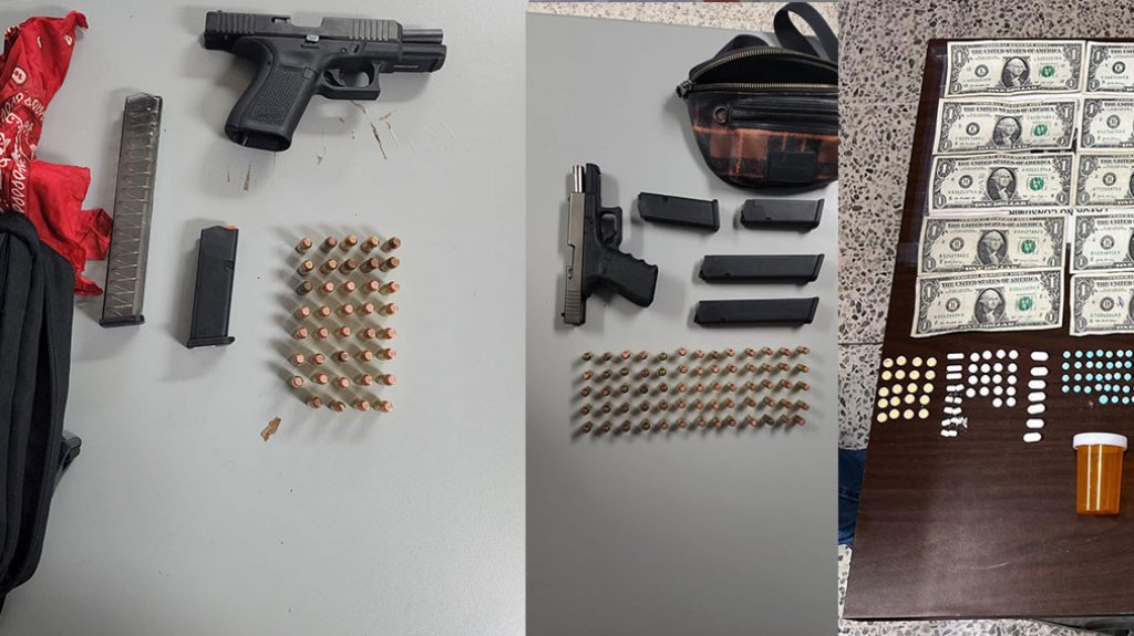  3 arrestados durante intervenciones en Bayam&oacute;n, San Juan y Carolina 