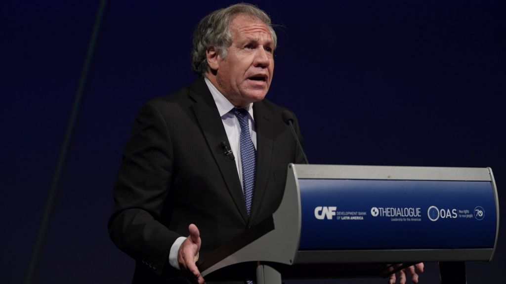  Almagro dice que Cuba exporta "mecanismos de terror" a Nicaragua y Venezuela 
