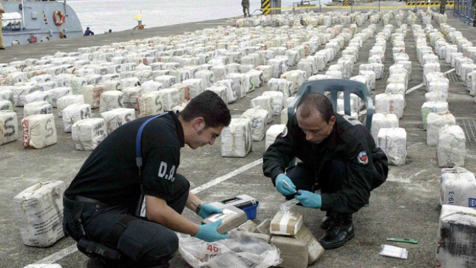 La DEA confisca cargamento de 5,28 toneladas de cocaÃ­na de narcotraficantes colombianos