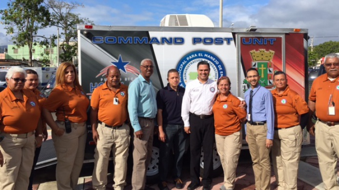 Estrenan nueva oficina rodante para coordinar eventos de emergencias en Patilla