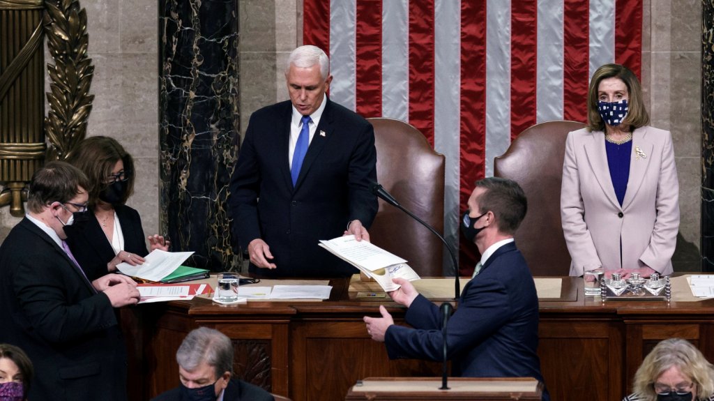  Video: El Congreso de EE.UU. valida el triunfo de Biden y Trump acepta la transici&oacute;n 