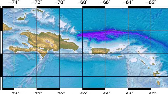 Se registra temblor en PR, No hay Aviso, Advertencia o Vigilancia de tsunami para Puerto Rico e Islas VÃ­rgenes

