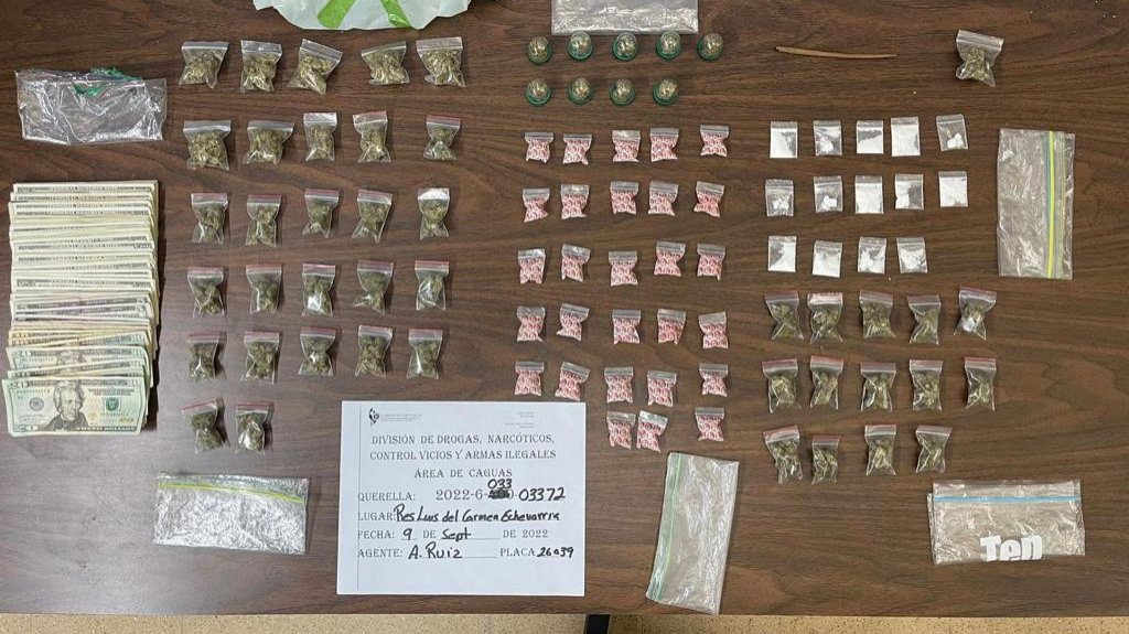  Arrestan a una mujer con sustancias controladas en Gurabo 