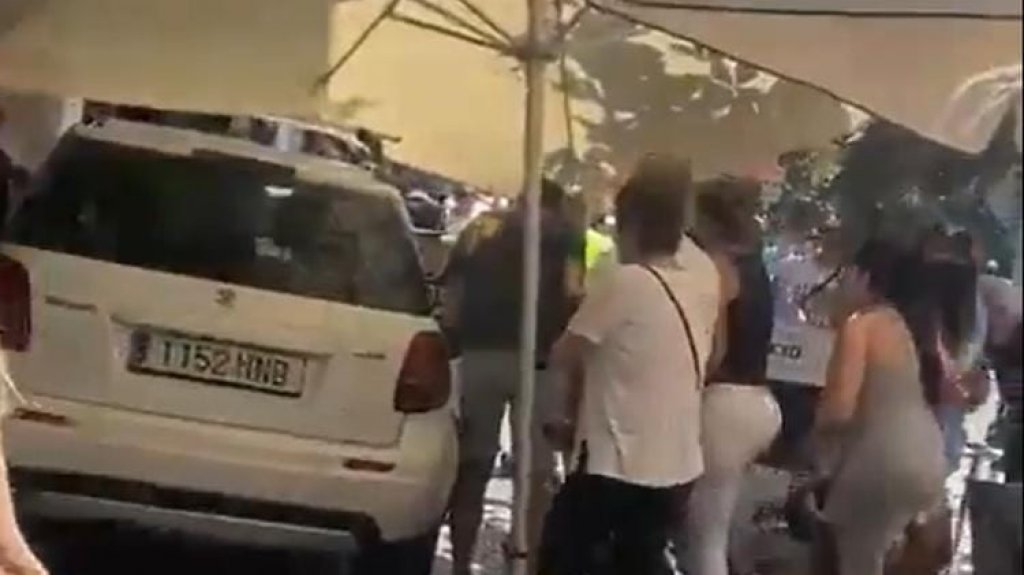  Videos: Conductor atropella 9 personas en Espa&ntilde;a 