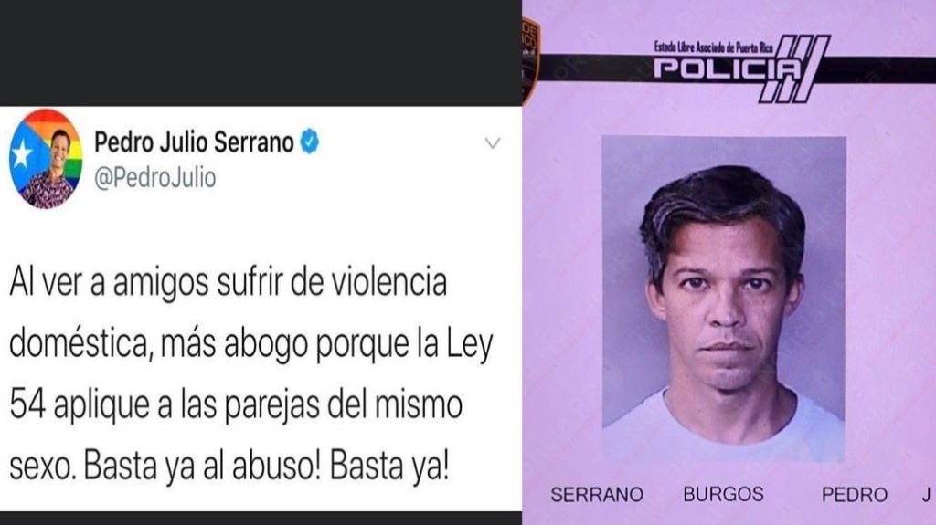  Arrestado y fichado por la &ldquo;Ley&rdquo; que una vez pidi&oacute;, fuera igual para parejas del mismo sexo 