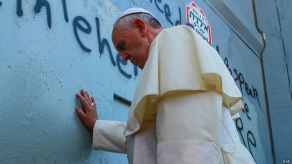  El papa insta a la &ldquo;urgente&ldquo; unidad entre cristianos en mensaje a Jerusal&eacute;n 
