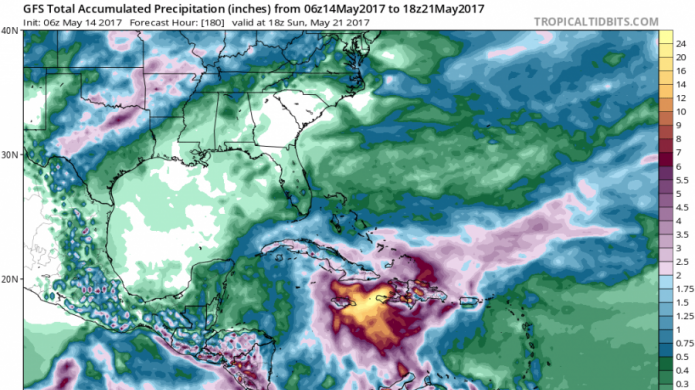 PronÃ³stico de lluvias excesivas en el occidente del Caribe. Â¿AfectarÃ¡n a Puerto Rico?