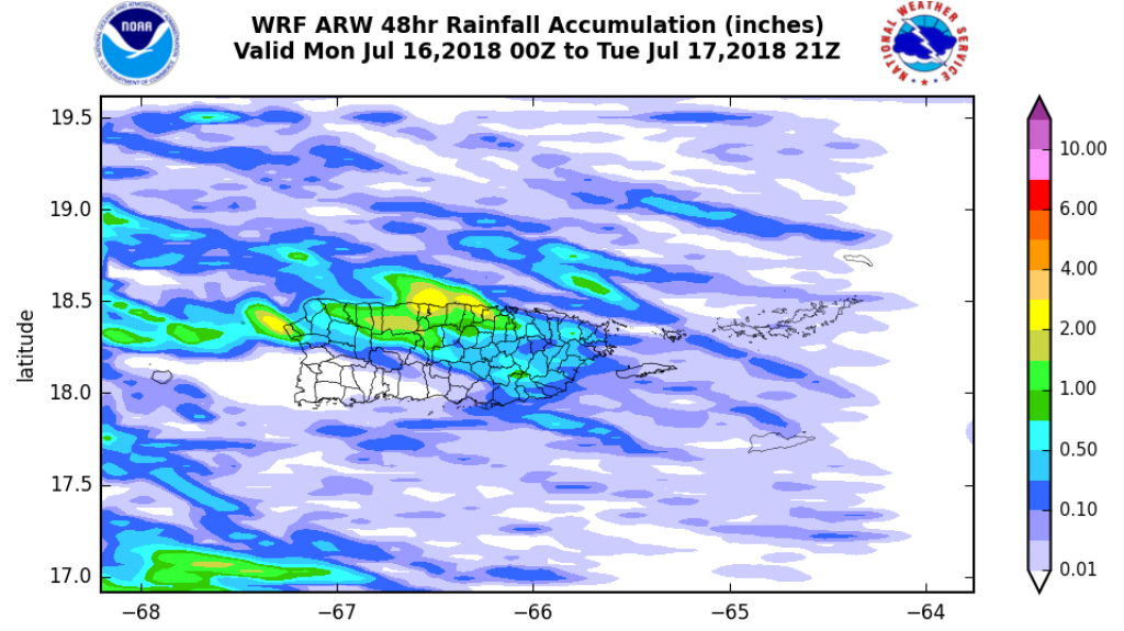  Onda tropical produce tiempo variable 