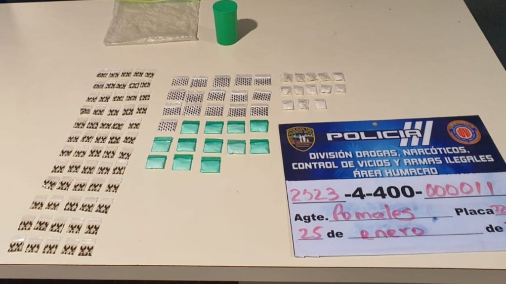  Arresto por drogas en residencial en Humacao 