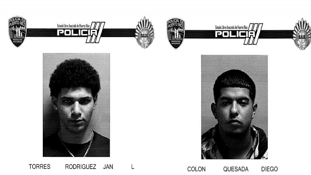  Solo 15 mil de fianza a dos chamaquitos de 18 a&ntilde;os arrestados con 4 pistolas en Juana D&iacute;az 