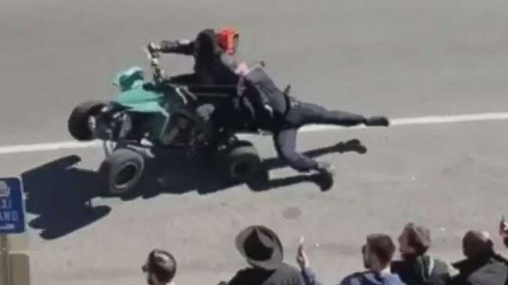  Buscan a conductor de &ldquo;Four Track&rdquo; que atropell&oacute; un polic&iacute;a en Nashville Tennessee 