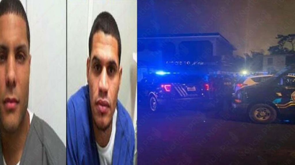  Captan en video persecuci&oacute;n a pie que culmin&oacute; con el arresto de los dos pr&oacute;fugos en Aibonito 
