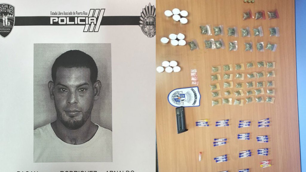  Polic&iacute;a Municipal de Manat&iacute; arresta profugo de la justicia 