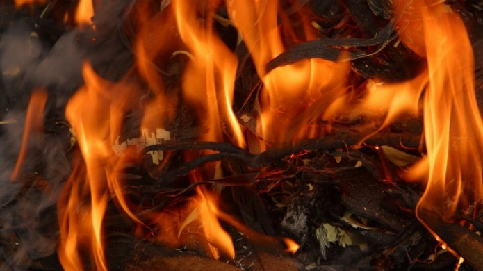 NiÃ±os ocasionan incendio