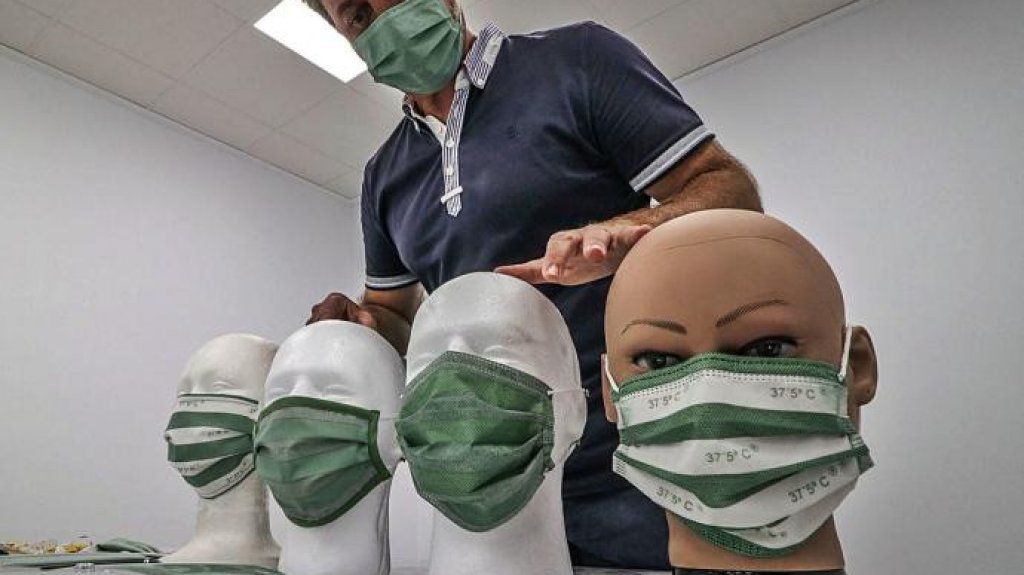  Empresa espa&ntilde;ola crea una mascarilla que cambia de color si detecta fiebre 