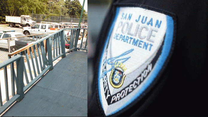 Video: Se les "cae" encima el cuartel a Policías municipales en Santurce 