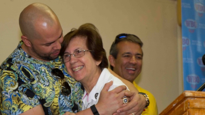 La OMB hace donativos al Centro Sor Isolina FerrÃ©