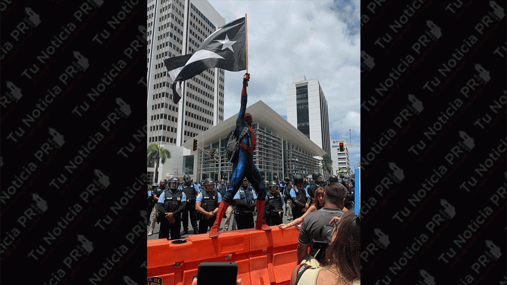  Sin mayores complicaciones manifestaciones en la Milla de Oro mientras trabajadores entregan sus reclamos a La Fortaleza 