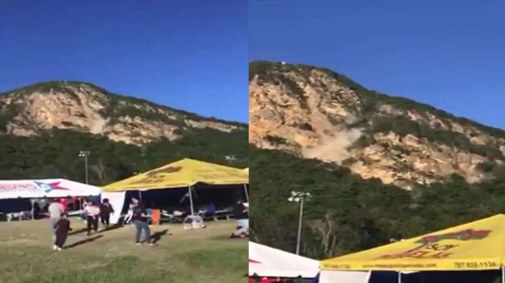  Video: &ldquo;Terror&rdquo; durante sismo de esta ma&ntilde;ana en campamento de refugiados de Pe&ntilde;uelas 