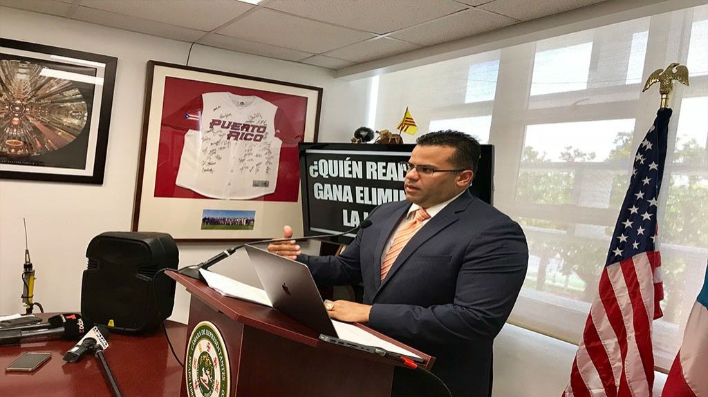  Representante Ram&oacute;n Luis Cruz Burgos denuncia supuesto conflicto de inter&eacute;s de Jos&eacute; Carri&oacute;n en reclamo de derogaci&oacute;n de Ley 80 