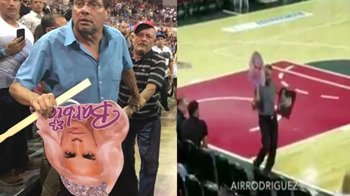 Video: Momento en que coapoderado de los Cariduros de Fajardo agrede fanÃ¡tico 