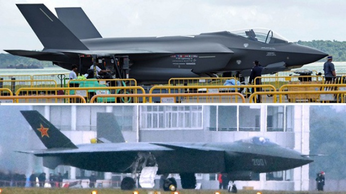China utiliza tecnologÃ­a robada del caza estadounidense F-35 en su nuevo J-20